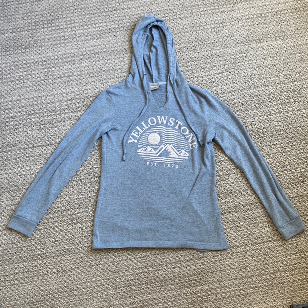 Blue Yellowstone Sweater